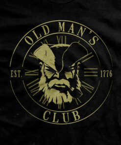 Old Mans Club Father Time T Shirt 2 1