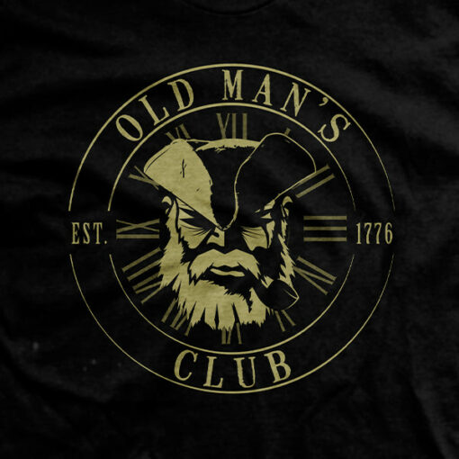 Old Man’s Club Father Time T-Shirt