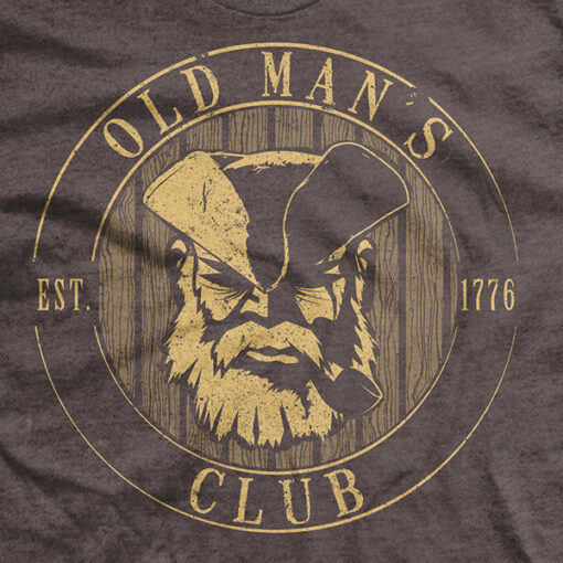 Old Man’s Club – I Wish My Whiskey Was As Old As Me T-Shirt