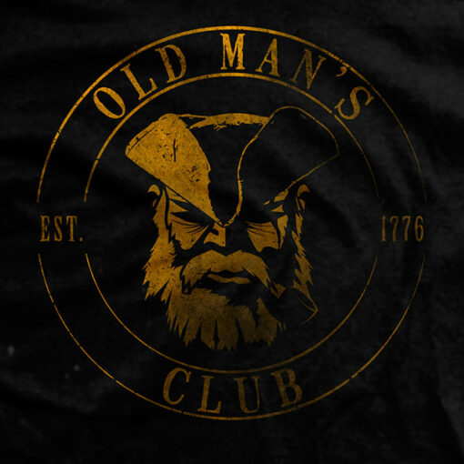 Old Man’s Club Time Is A Bastard T-Shirt