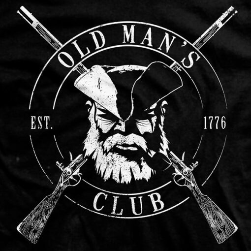 Old Man’s Club-Violence is an Unalienable Right T-Shirt