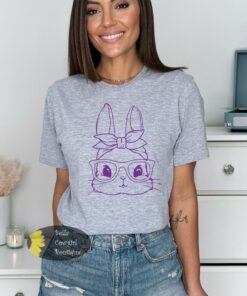 Bandana Glasses Rabbit Easter Women’s T-Shirt Bandana Glasses Rabbit Easter Women’s T-Shirt