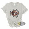 Brown And Turquoise Aztec Tribal Western T-Shirt