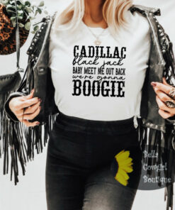 Cadillac Blackjack Boogie Country Music T-Shirt Cadillac Blackjack Boogie Country Music T-Shirt
