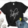 Caffeine Queen Funny Coffee Women’s T-Shirt