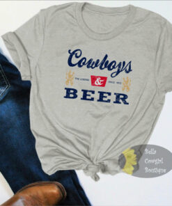 Cowboys And Beer Western T-Shirt Cowboys And Beer Western T-Shirt