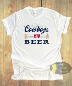 Cowboys And Beer Western T-Shirt Cowboys And Beer Western T-Shirt