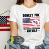 Donkey Pox The Disease Destroying America Patriotic T-Shirt