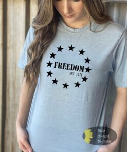Freedom Established 1776 Patriotic T-Shirt Freedom Established 1776 Patriotic T-Shirt