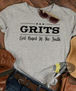 Grits Girl Raised In The South Southern Country Women’s T-Shirt Grits Girl Raised In The South Southern Country Women’s T-Shirt
