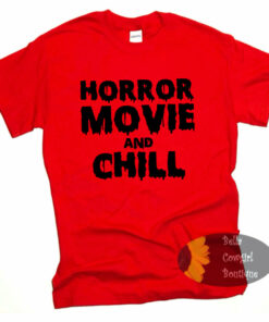 Horror Movie And Chill Halloween Women’s T-Shirt Horror Movie And Chill Halloween Women’s T-Shirt