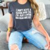 I Don’t Have A Resting Btch Face Funny Women’s T-Shirt
