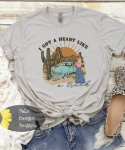 I Got A Heart Like A Truck Country Music Concert T Shirt 1