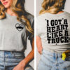 I Got A Heart Like A Truck Country Music Women’s T-Shirt