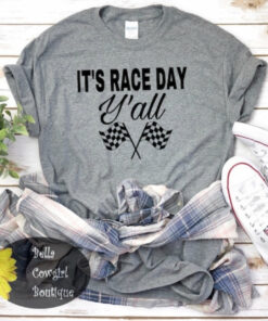 It’s Race Day Y’all Racing Flags Women’s T-Shirt It’s Race Day Y’all Racing Flags Women’s T-Shirt