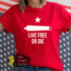 Live Free Or Die Freedom Patriotic Women’s T-Shirt