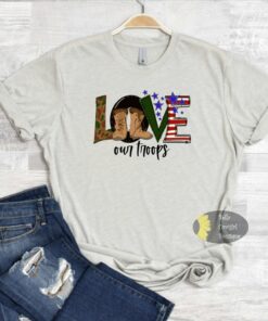 Love Our Troops Military USA Patriotic T-Shirt Love Our Troops Military USA Patriotic T-Shirt