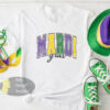 Mardi Gras Varsity Letters T-Shirt