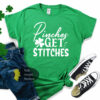 Pinches Get Stitches Funny St. Patrick’s Day Women’s T-Shirt