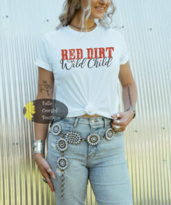 Red Dirt Wild Child Country Music T-Shirt Red Dirt Wild Child Country Music T-Shirt