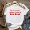 Rednecks Red Letters Red Dirt Country Music Women’s T-Shirt