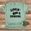 Sinkin’ And Drinking Cornhole T-Shirt