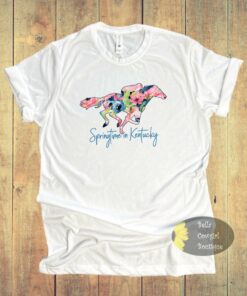 Spring Time In Kentucky Horse Race Derby T-Shirt Spring Time In Kentucky Horse Race Derby T-Shirt