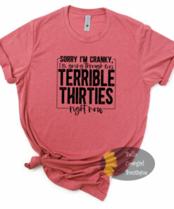 Terrible Thirties Funny Birthday T-Shirt Terrible Thirties Funny Birthday T-Shirt
