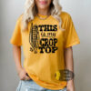 This Is My Crop Top Funny Country Farming T-Shirt