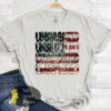Unvaccinated Unafraid American Flag Patriot T-Shirt