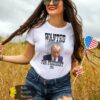 Wanted For President Trump Mugshot Patriotic Country T-Shirt