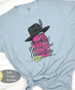 Watermelon Moonshine Country Music T-Shirt Watermelon Moonshine Country Music T-Shirt