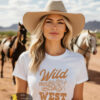 Wild West Born And Raised Western T-Shirt