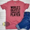 World’s Okayest Cornhole Player Cornhole Gift T-Shirt