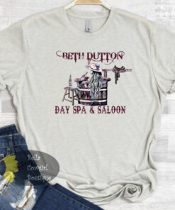 Yellowstone Beth Dutton Day Spa & Saloon Western T-Shirt Yellowstone Beth Dutton Day Spa & Saloon Western T-Shirt
