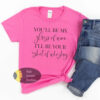 You’ll Be My Glass Of Wine I’ll Be Your Shot Of Whiskey Country Music Valentine’s Day Women’s T-Shirt