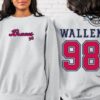 98 Braves Morgan Wallen Shirt Hoodie Sweatshirt Double Sided 98 Braves Sweatshirt Mens Womens 98 Atlanta Braves Shirts 1998 Braves Season Tshirt Country Music Gift