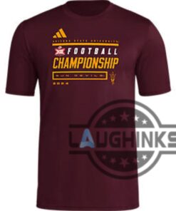 Adidas Arizona State University Football Big 12 Football Championship Game T Shirt Adidas Arizona State University Football Big 12 Football Championship Game T Shirt