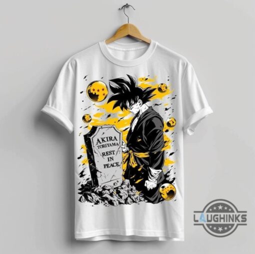 Akira Toriyama Shirt Sweatshirt Hoodie Mens Womens Rip Akira Shirts Anime Akira Toriyama Dragon Ball Death Tee Rest In Peace Tshirt 1955 2024 Memorial Shirts