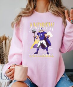 Andrew Van Ginkel Thor Themed Shirt Mn Vikings Football Shirt Cheap Andrew Van Ginkel Thor Themed Shirt Mn Vikings Football Shirt Cheap