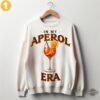 Aperol Spritz Tshirt Sweatshirt Hoodie Mens Womens Gimme More Winter Cocktail Shirts In My Aperol Era Vintage Shirt Gift For Cocktail Lovers Cool Bartender Tee