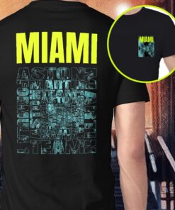 Aston Martin F1 2024 Miami Gp T Shirt Stylish And Exclusive Racing Tee