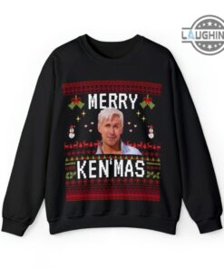Barbie Christmas Shirt Sweatshirt Hoodie Mens Womens Kids Merry Kenmas Barbie Movie Shirts Ken Christmas Jumper Ugly Xmas Sweater Ryan Gosling Funny Gift