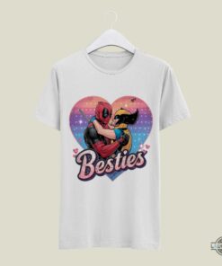 Besties Deadpool And Wolverine Shirt Marvel Superhero Group Matching Shirts For Best Friends Besties Deadpool And Wolverine Shirt Marvel Superhero Group Matching Shirts For Best Friends