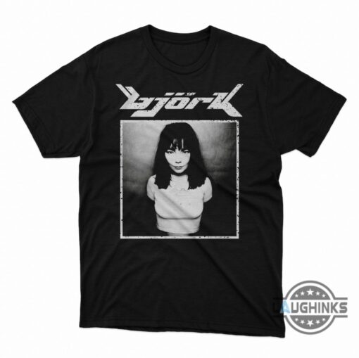 Bjork Tshirt Sweatshirt Hoodie Mens Womens Vintage Bjork Shirts Retro Bjork Album Tee Bjork Stalker Shirt Gift For Fans