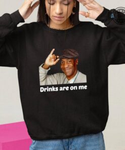 Blind Man Temple Sweatshirt Tshirt Hoodie Mens Womens Temple Sweatshirt Cosby Blind Man In Temple Sweatshirt Bill Cosby Temple University Drinks Are On Me Shirts