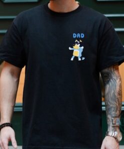 Bluey Dad Life Shirt Sweatshirt Hoodie Bluey Rad Dad Tshirt Bluey And Bingo Bandit Heeler Tee Family Dad Dog Shirts Gift For Daddy Dads Fathers Day Present