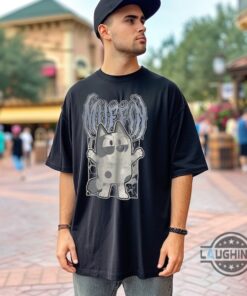 Bluey Metal Shirt Sweatshirt Hoodie Mens Womens Kids Funny Bluey Muffin Metal Music Shirts Disney Goth Punk Tee Black Dark Death Metal Halloween Gift