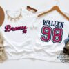 Braves 98 Morgan Wallen Shirt 98 Braves Morgan Wallen Tour Shirt