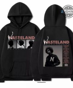 Brent Faiyaz Shirt Sweatshirt Hoodie Mens Womens Double Sided Brent Faiyaz Rapper Wasteland Graphic Tee